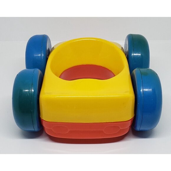 Little Tikes Jumbo Flip Race Car Replacement Part Vintage Red & Yellow - Picture 6 of 7